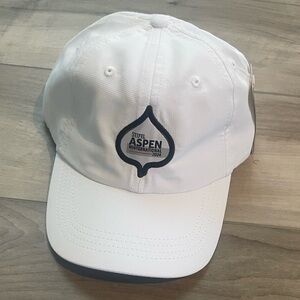 Stifel Aspen Winternational 2024 white hat adjustable new with tags nwt